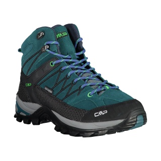 CMP Buty trekkingowe Rigel Mid WP (Trekking, wodoodporne) petrolblue Męskie